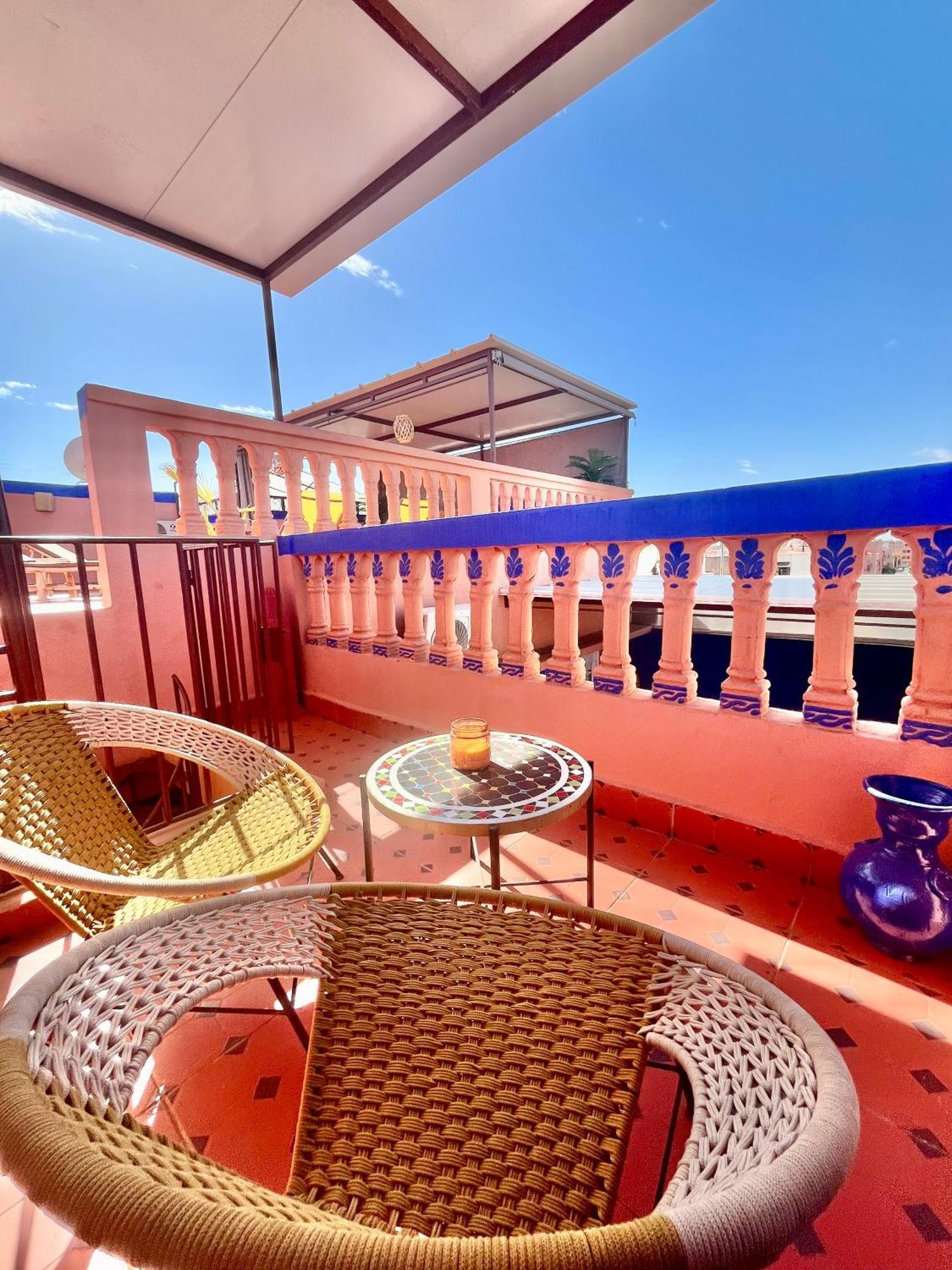 Apartment With Ac, Patio And Rooftop Appartement Climatise Avec Patio Et Toit Terrasse Apartment Marrakesch
